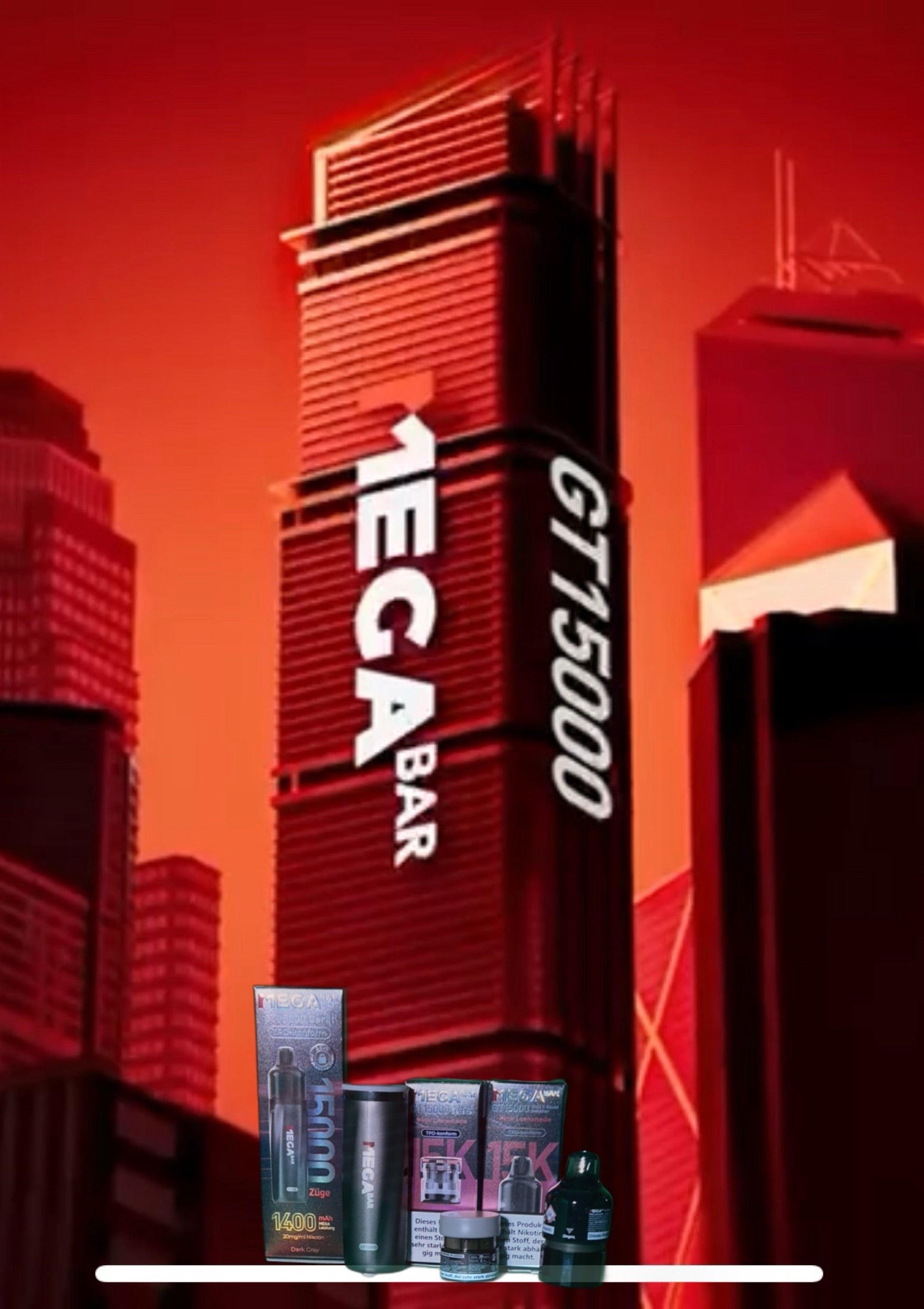 Megabar Paket - Behälter + Pod